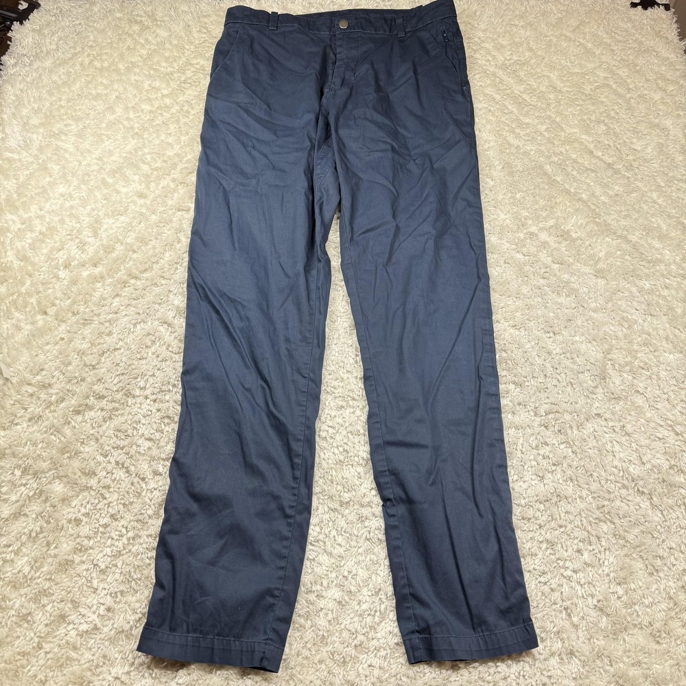 Lululemon Pants Mens 32 Blue Commission Classic Stretch Chino Casual Workwear